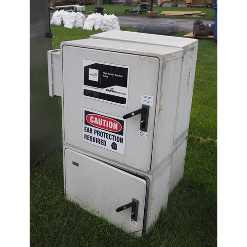 589 - Large electric box - 2