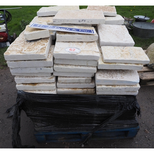 62 - Pallet of flagstones