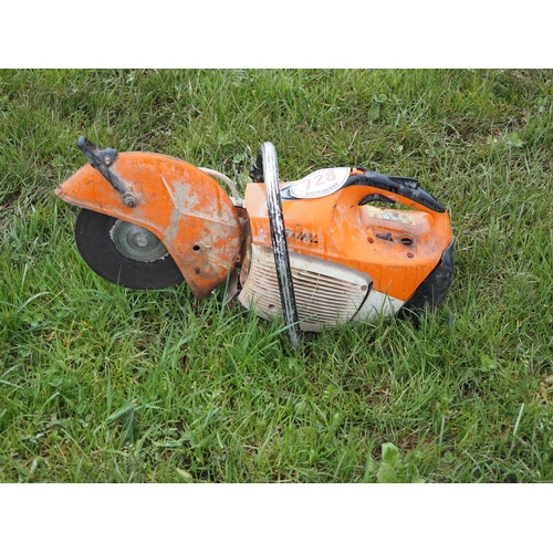 728 - Stihl TS410 disc cutter