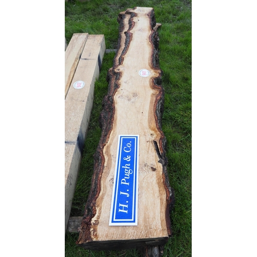 941 - Oak boards 2.6m - 8