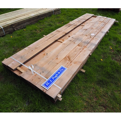 983 - Softwood boards 3.6m x150x25 - 27