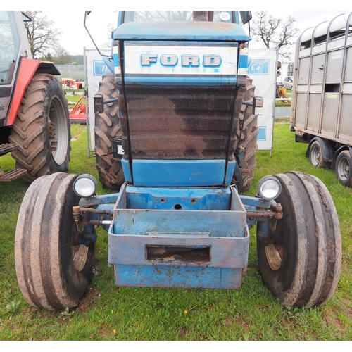 1520 - Ford 8100 tractor. 2WD. Runs and drives, off farm