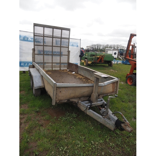 1668 - Old plant trailer 10ft