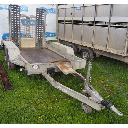 1730 - Indespension plant trailer 9ft x 5