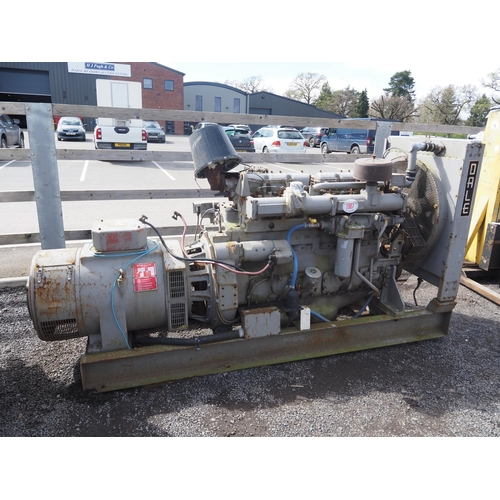 1987 - Dale 6 cylinder generator. 119 KVA