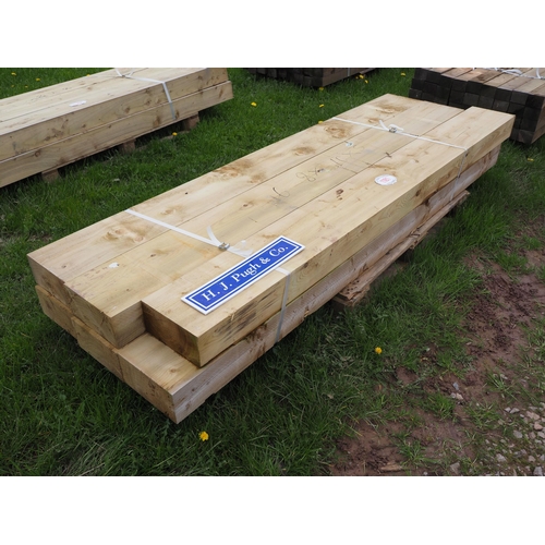 1181 - Sleepers 2.4m x250x125 - 6