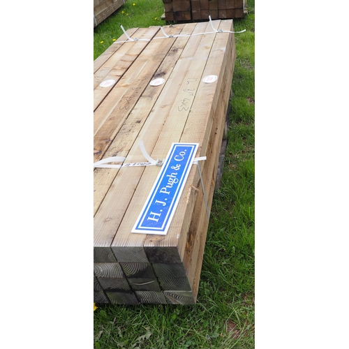 1183 - Sawn timbers 2.4m x100x75 - 12