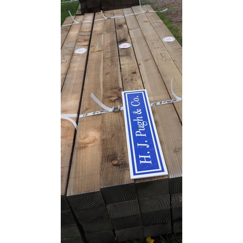 1184 - Sawn timbers 2.4m x100x75 - 12