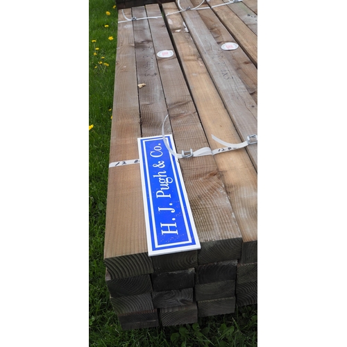 1188 - Sawn timbers 2.4m x100x75 - 12