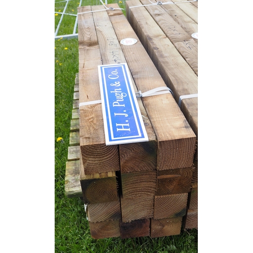 1191 - Sawn timbers 1.8m x100x100 - 12