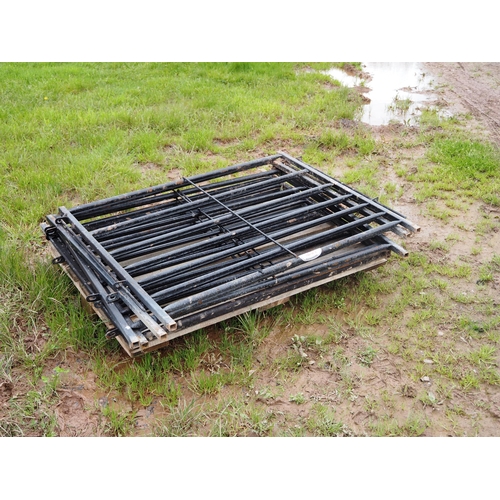 1251 - Black hurdles 4ft - 6