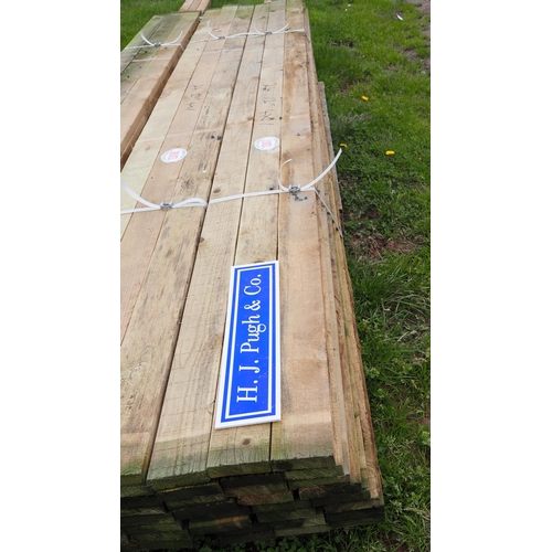 1307 - Sawn timber 3.6m x100x25 - 24