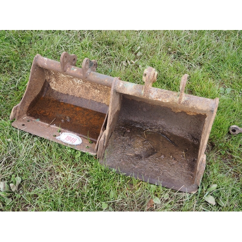 1949 - Mini digger buckets - 2