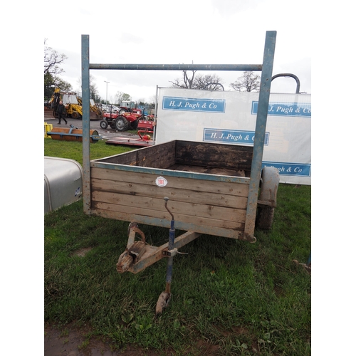 1961 - 2 Wheeled car trailer 9ft