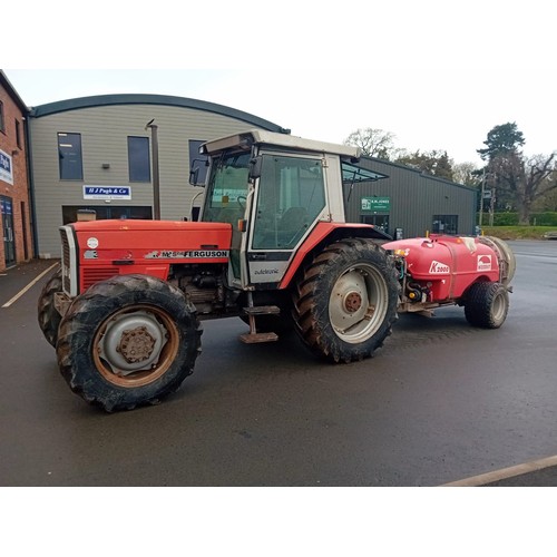 Massey Ferguson 3080 autotronic 4 WD tractor. Runs and drives. Showing 7789 hours. Reg. H638 VVJ. V5 to follow