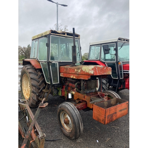 1623A - International 784 tractor. Runs and drives. C/w loader and fork. reg AYA 220T No docs