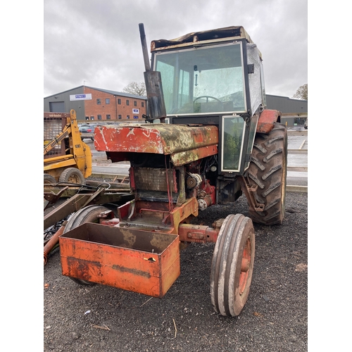 1623A - International 784 tractor. Runs and drives. C/w loader and fork. reg AYA 220T No docs