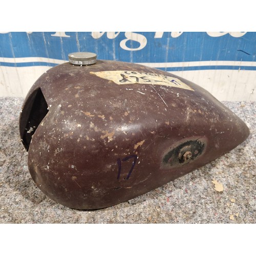 17 - Petrol tank believed to be Cotton