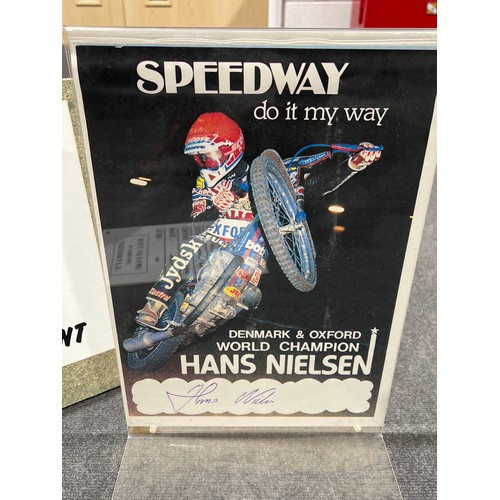 776 - Godden Speedway motorcycle. 1991.
Ridden by Hans Neilson
Frame - Godden (England), with minor frame ... 