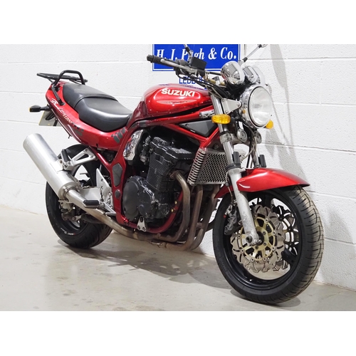 1002 - Suzuki GSF1200 Bandit motorcycle. 2000. 1157cc. 
Runs and rides. MOT until 01.02.05. Comes with MOT ... 