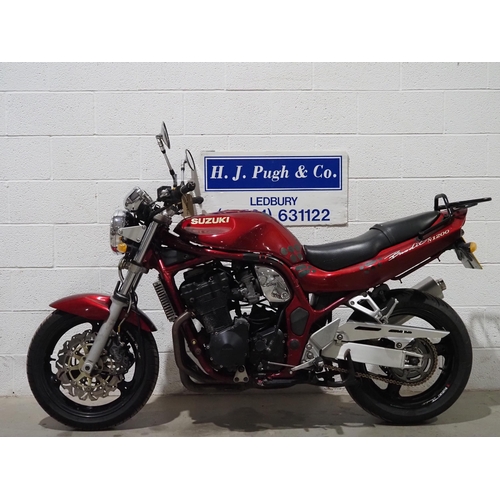 1002 - Suzuki GSF1200 Bandit motorcycle. 2000. 1157cc. 
Runs and rides. MOT until 01.02.05. Comes with MOT ... 