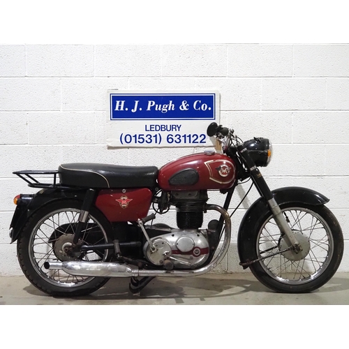 1005 - Matchless G5 Lightweight motorcycle. 1962. 348cc. 
Frame No. 12026
Engine No. 61/G52670
Engine turns... 