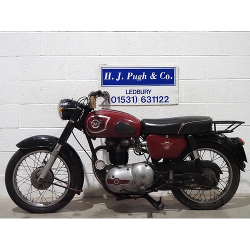 1005 - Matchless G5 Lightweight motorcycle. 1962. 348cc. 
Frame No. 12026
Engine No. 61/G52670
Engine turns... 