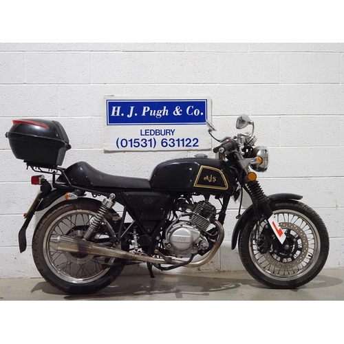 1006 - AJS Cadwell 125 motorcycle. 2017. 123cc. 
Frame No. LGVSJPSAXHZ520116
Engine No. SK154FMI-D17D00057
... 