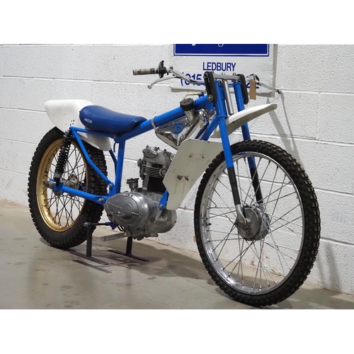 1010 - Hagon C15 grass track bike project. 250cc. 
Engine No. C15T713
Part restored and in need of finishin... 