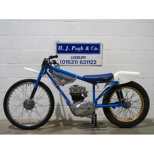 1010 - Hagon C15 grass track bike project. 250cc. 
Engine No. C15T713
Part restored and in need of finishin... 