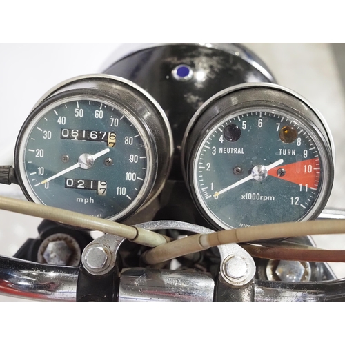 818 - Honda CB200 motorcycle. 1976. 198cc
Frame No. CB200-1044060
Frame No. CB200E-1046364
UK supplied bik... 