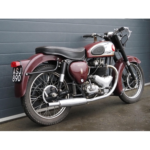 824 - BSA A7 motorcycle. 500cc. 1959. 
Frame No. A716580
Engine No. CA7 1620
Runs and rides well, lots of ... 