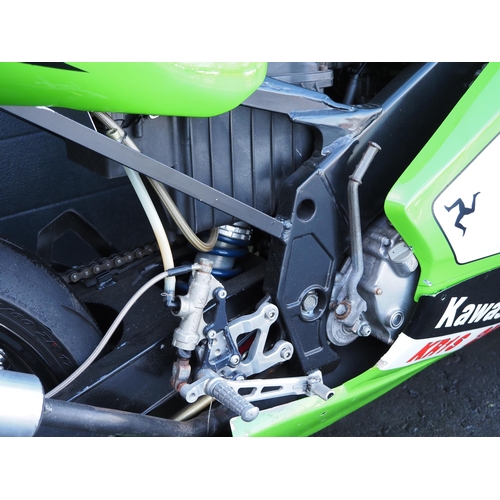 827 - Kawasaki KR1-S 250 F2 motorcycle. 1992
This bike was ridden by Billy Redmayne at the 2015 Classic F2... 