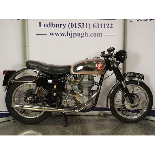 831 - BSA Goldstar DBD 34 motorcycle. 1959. 500cc
Frame No. CB328879
Engine No. DBD34GS4715
Fitted with a ... 