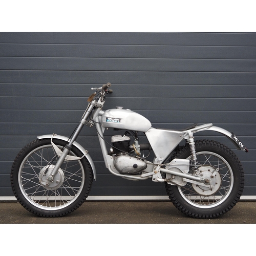 855 - Wassell Bantam trials bike. 175cc. 1952.
Frame No. W035B
Engine No. D14B1685
This bike was built by ... 