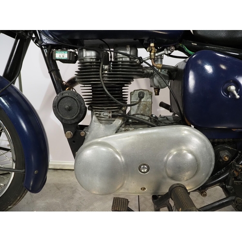 872 - Royal Enfield Bullet motorcycle. 1958. 346cc
Frame No. 41907
Engine No. 17364
Part of a deceased est... 