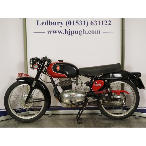 915 - Gilera 150 Sport motorcycle. 1954. 150cc
Frame No. 182-9354
Engine No. 188-4130
Runs and rides. Last... 