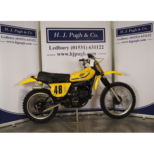 917 - Yamaha YZ250C motocross bike. 
Frame No. 509-102163
Engine No. 509-102163
Runs. 
Engine turns over w... 