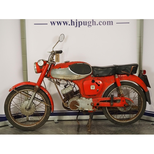 921 - Bridgestone 90 sports motorcycle. 1968. 90cc
Engine No. 12C065694
Engine turns over and gears engage... 