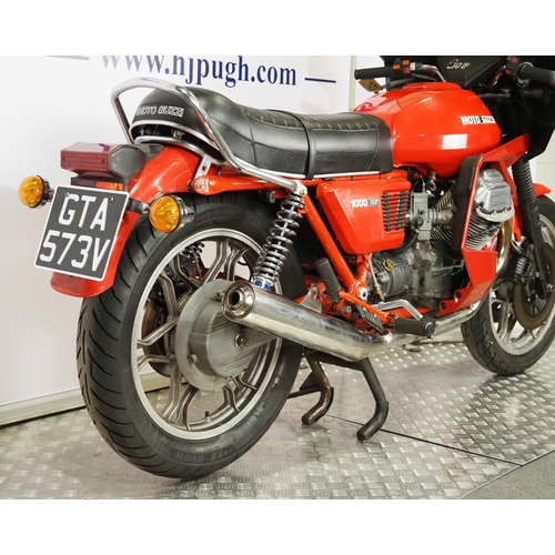 924 - Moto Guzzi SP1000 Spada motorcycle. 1979. 948cc. 
Frame No. 16634
Runs and rides. Bought from Guzzi ... 