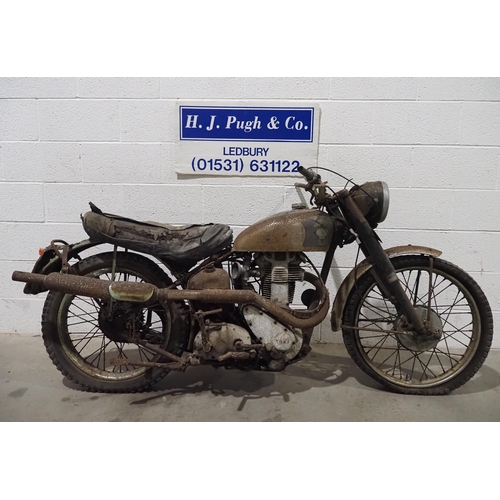 936 - BSA ZB32 Gold Star competition motorcycle project. 1949. 350cc
Frame No. ZB31 10005
Engine No. ZB32 ... 