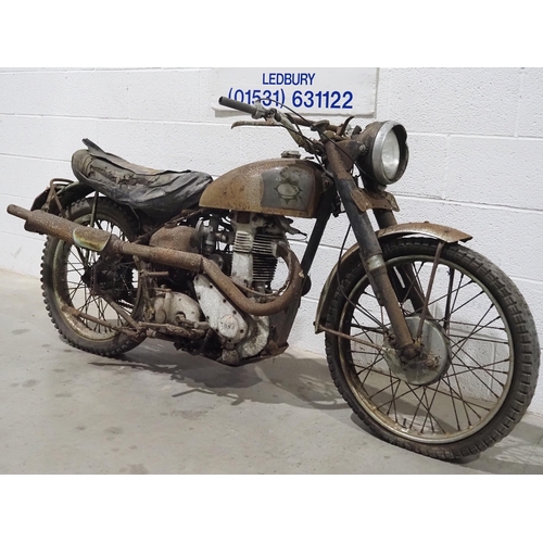 936 - BSA ZB32 Gold Star competition motorcycle project. 1949. 350cc
Frame No. ZB31 10005
Engine No. ZB32 ... 