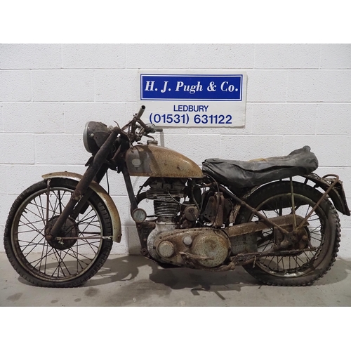 936 - BSA ZB32 Gold Star competition motorcycle project. 1949. 350cc
Frame No. ZB31 10005
Engine No. ZB32 ... 