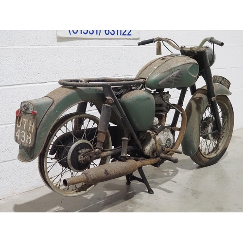 937 - BSA C15 motorcycle project. 1960. 250cc
Frame No. C15 15122
Engine No. C15 14993
Has been dry stored... 