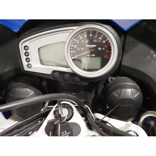 943 - Triumph Tiger 1050 motorcycle. 2007. 1050cc. 
Non runner but engine turns over. Cat C in 2015. Comes... 