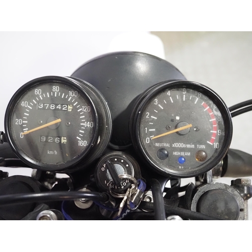 950 - Yamaha XT500 trial bike. 1979. 498cc. 
Frame No. 1U6-114934
Engine No. 1U6114934
Runs and rides. Ger... 