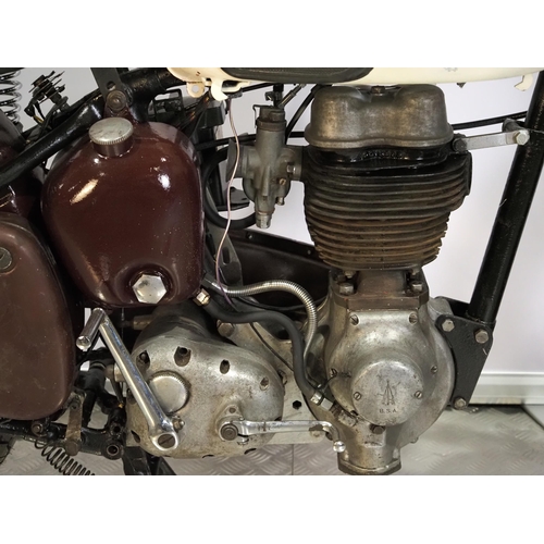 951 - BSA C11G motorcycle project. 1955. 250cc. 
Frame No. BC11S 56721
Engine No. BC11G 23059. Does not ma... 