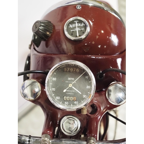 952 - BSA C11G motorcycle. 1956. 250cc. 
Frame No. BC115416998
Engine No. BC11G22568
Engine turns over wit... 