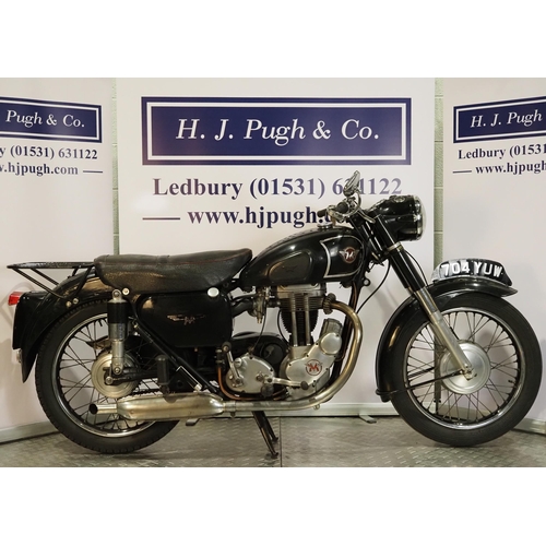 953 - Matchless G3L motorcycle. 1956. 350cc.
Frame No. A41373 (not matching V5)
Engine No. 56G3LS-31127 
R... 