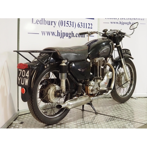 953 - Matchless G3L motorcycle. 1956. 350cc.
Frame No. A41373 (not matching V5)
Engine No. 56G3LS-31127 
R... 